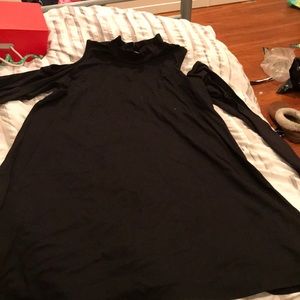 Black high neck long sleeve